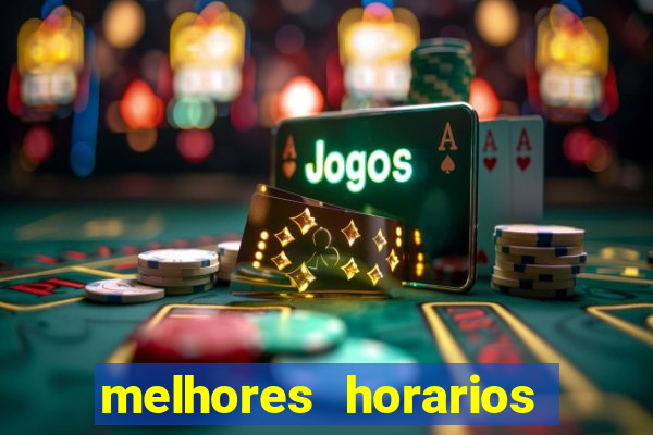 melhores horarios para jogar fortune ox