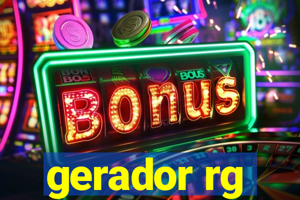 gerador rg