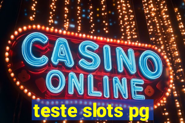 teste slots pg