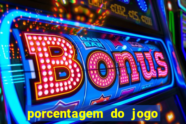 porcentagem do jogo fortune tiger