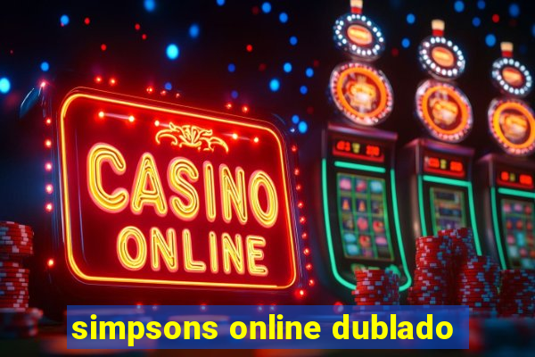 simpsons online dublado