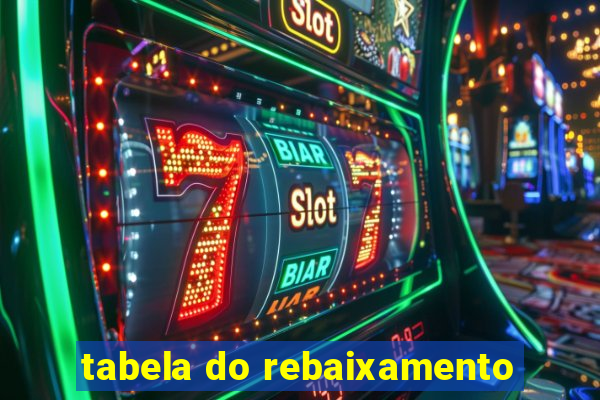 tabela do rebaixamento