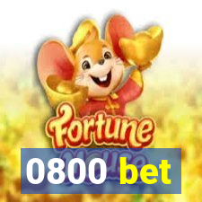 0800 bet