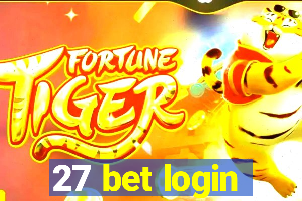 27 bet login