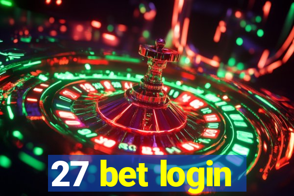 27 bet login