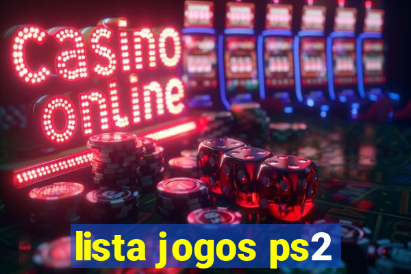 lista jogos ps2