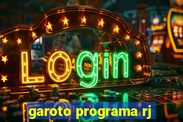 garoto programa rj