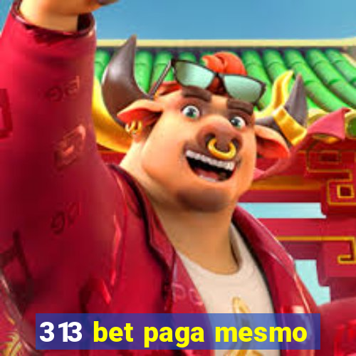 313 bet paga mesmo