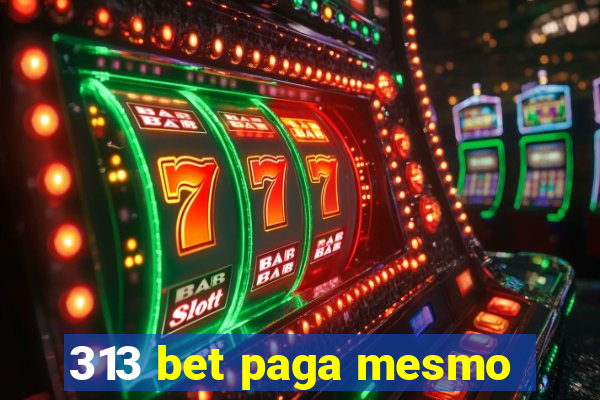 313 bet paga mesmo