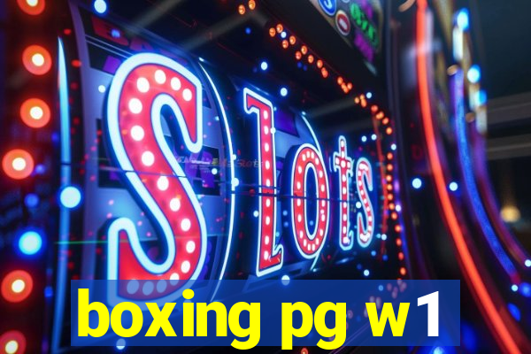 boxing pg w1