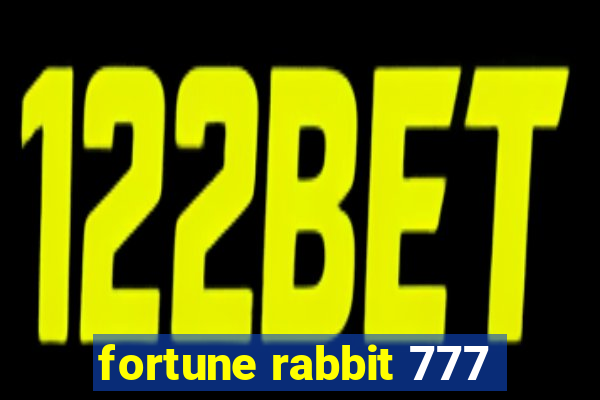 fortune rabbit 777