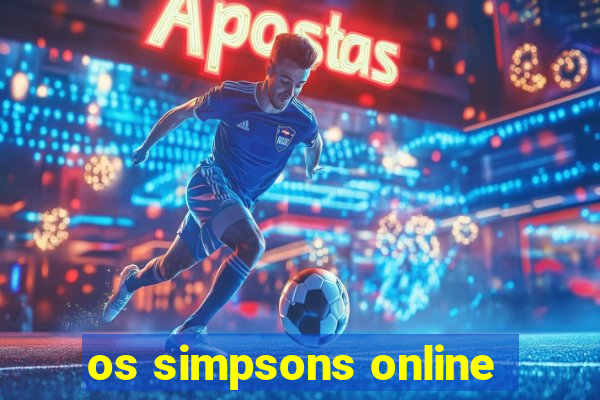 os simpsons online