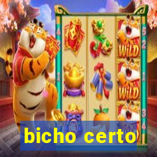 bicho certo