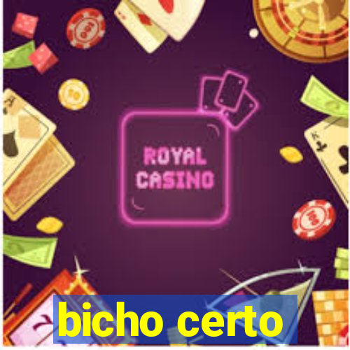 bicho certo