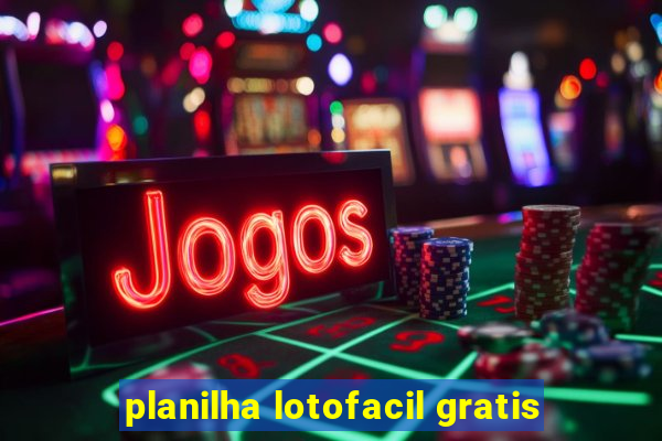 planilha lotofacil gratis