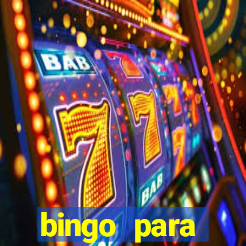 bingo para despedida de solteira para imprimir