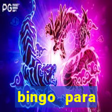 bingo para despedida de solteira para imprimir