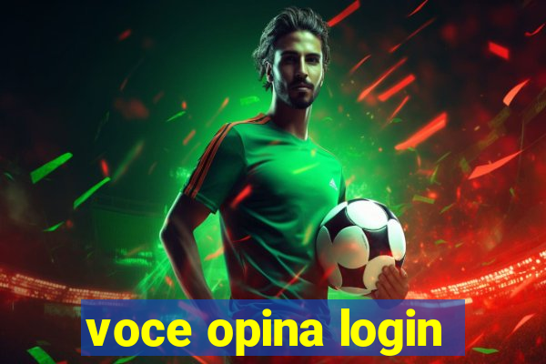 voce opina login