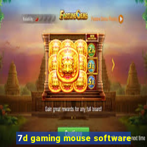 7d gaming mouse software