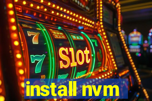 install nvm