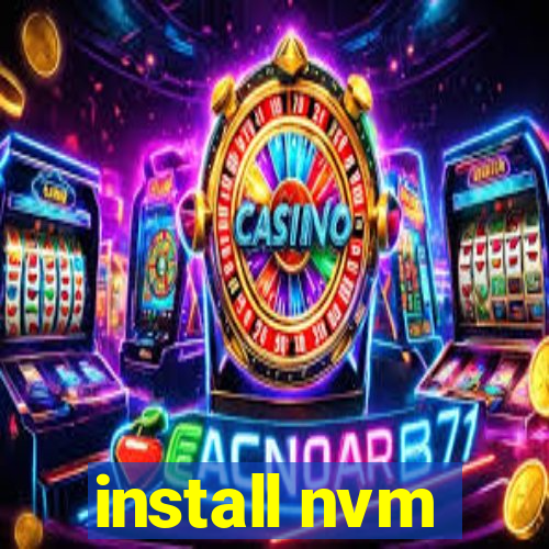 install nvm