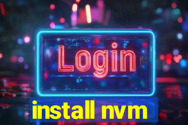 install nvm