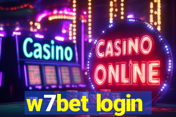 w7bet login