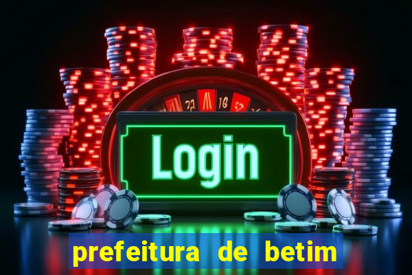 prefeitura de betim - contracheque online