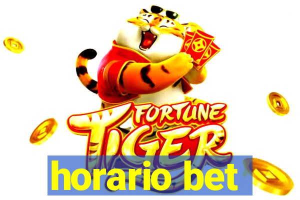 horario bet