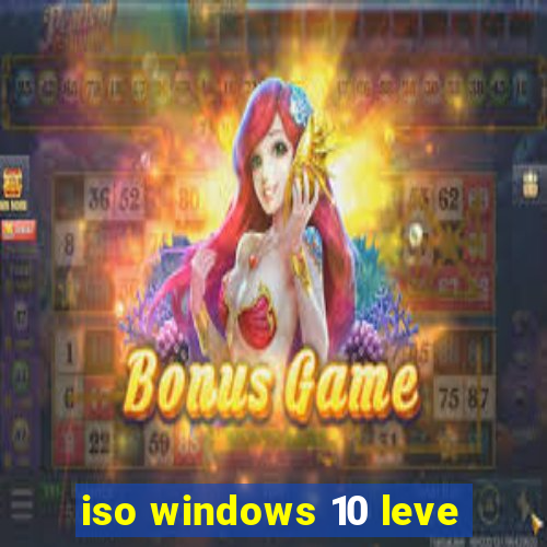 iso windows 10 leve