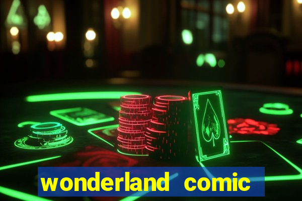 wonderland comic studio alphabet