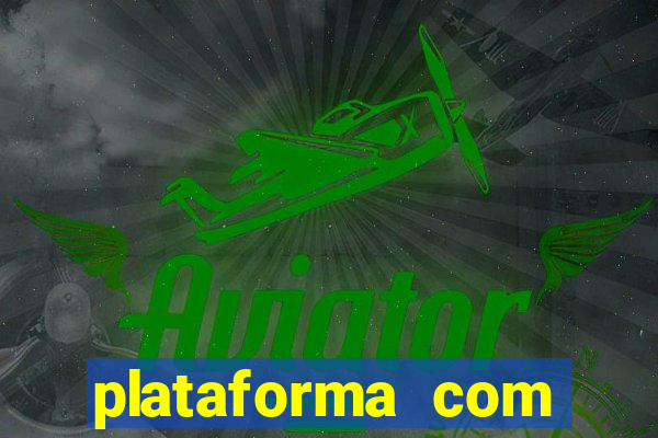 plataforma com bonus de boas vindas