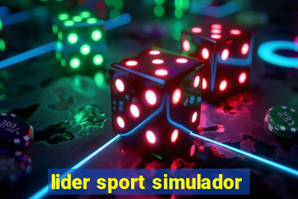 lider sport simulador