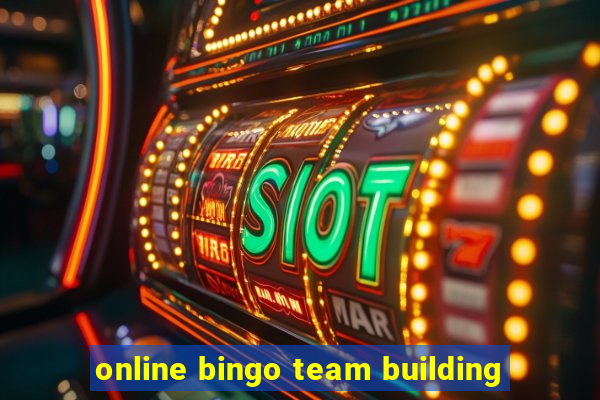 online bingo team building