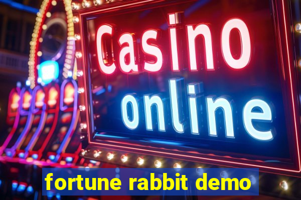 fortune rabbit demo