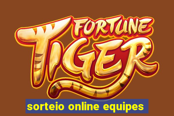 sorteio online equipes