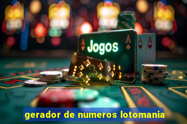 gerador de numeros lotomania