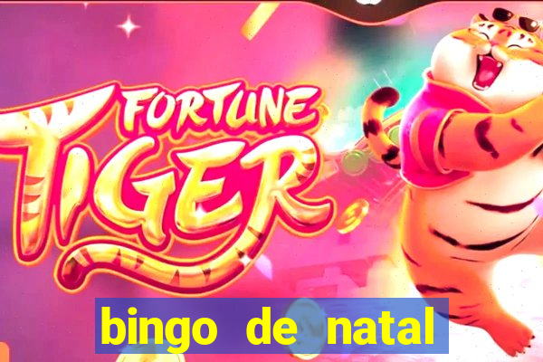 bingo de natal para imprimir gratis