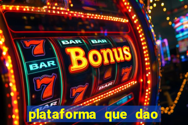 plataforma que dao bonus no cadastro