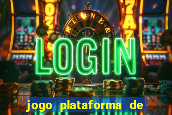 jogo plataforma de 3 reais