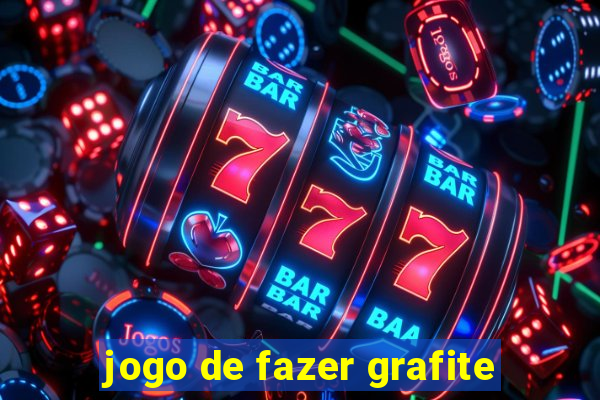 jogo de fazer grafite