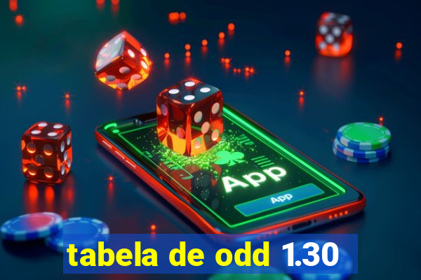 tabela de odd 1.30