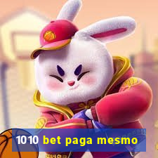 1010 bet paga mesmo