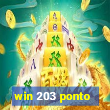 win 203 ponto