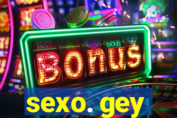 sexo. gey