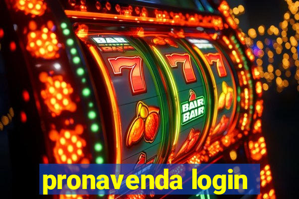 pronavenda login