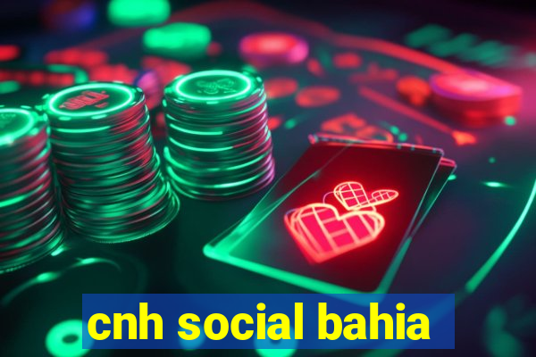 cnh social bahia