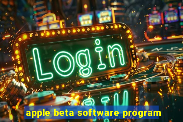 apple beta software program