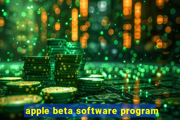 apple beta software program