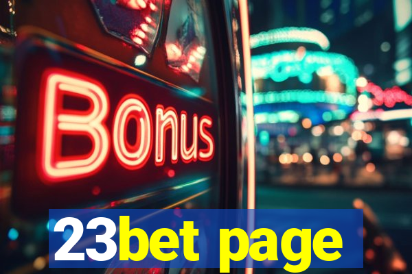 23bet page